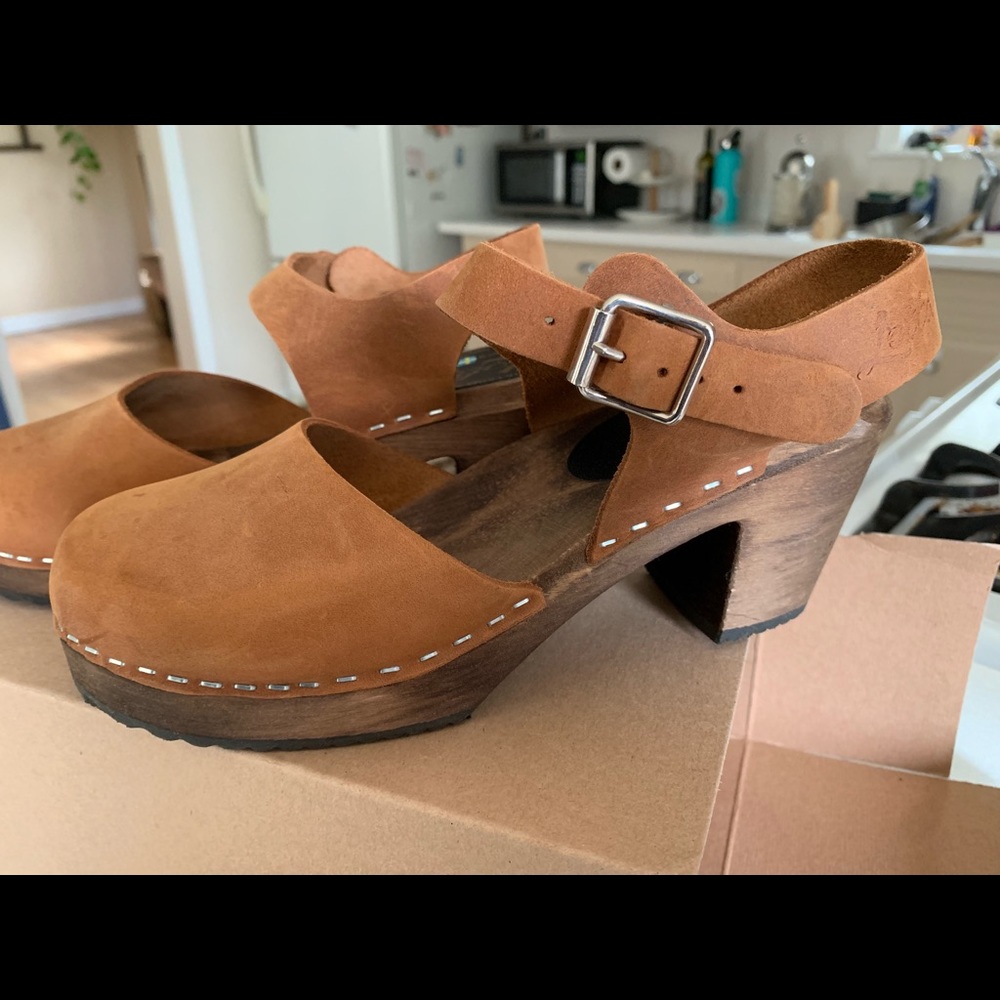 Lotta From Stockholm Nubuck clogs - Picture 5 of 6